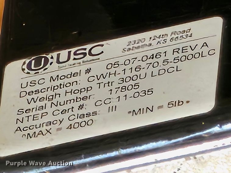 image for item DQ0113 USC LPX2000  seed treater