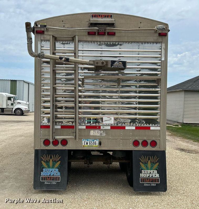 image for item DQ0870 2015 Timpte 4368  grain trailer