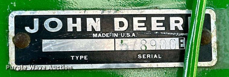 image for item DQ1345 John Deere 5820  forage harvester