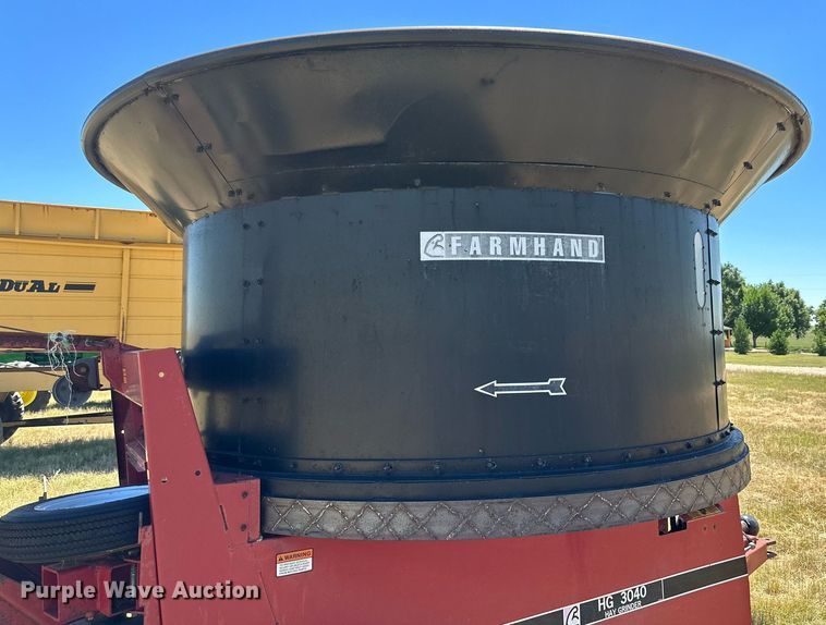 image for item DQ1350 Farm Hand HG3040  bale processor