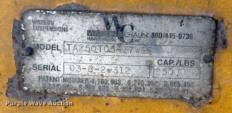 image for item DQ1353 2004 Trail King  live bottom trailer