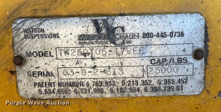 image for item DQ1353 2004 Trail King  live bottom trailer