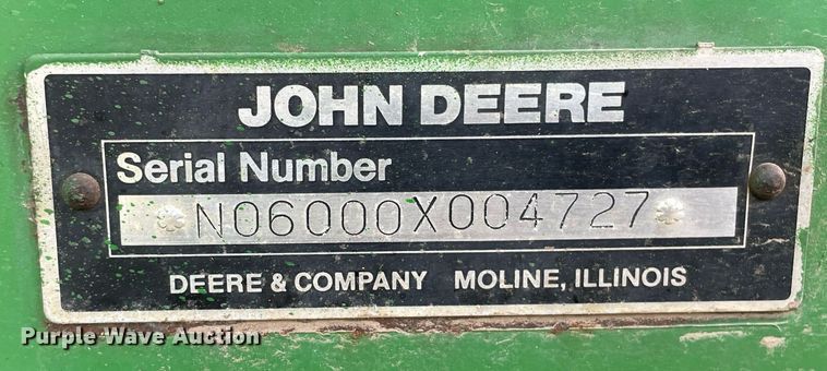 image for item JD9164 John Deere 6000  sprayer