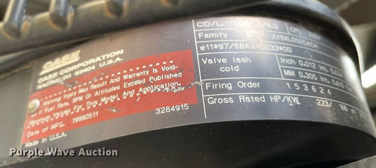 image for item JD9165 1999 Case MX220 Magnum  MFWD tractor