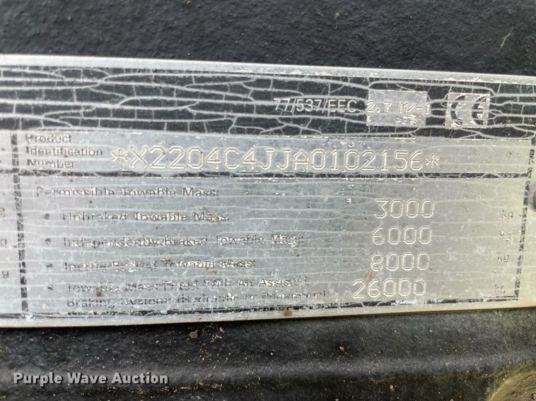 image for item JD9165 1999 Case MX220 Magnum  MFWD tractor