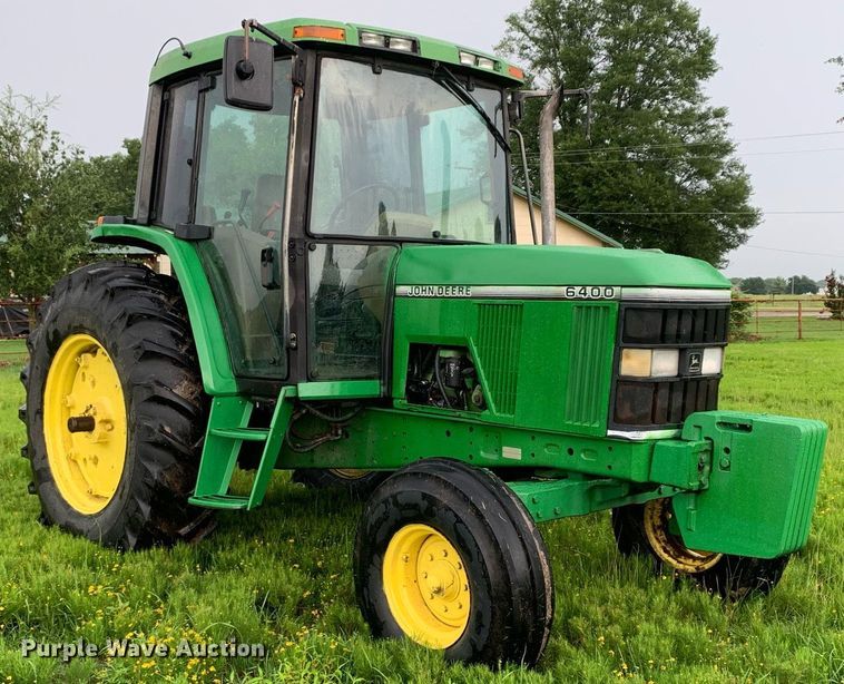 image for item LH9759 1993 John Deere 6400  tractor