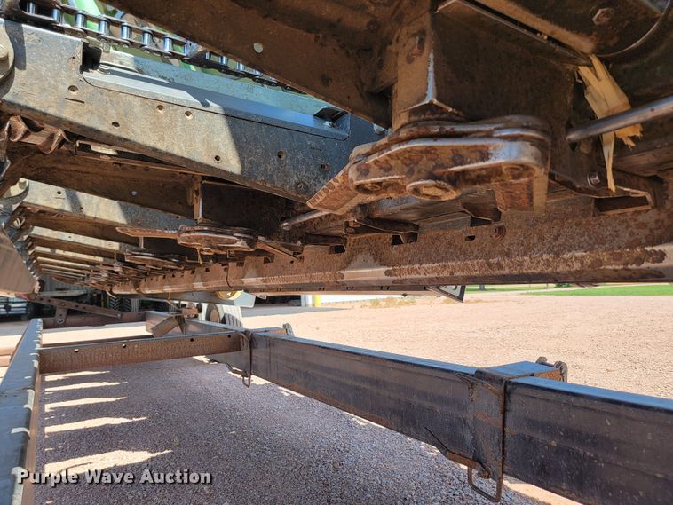 image for item LQ9049 2014 Capello Quasar F12  corn head with trailer