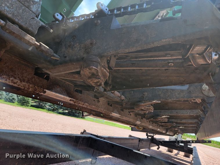 image for item LQ9049 2014 Capello Quasar F12  corn head with trailer