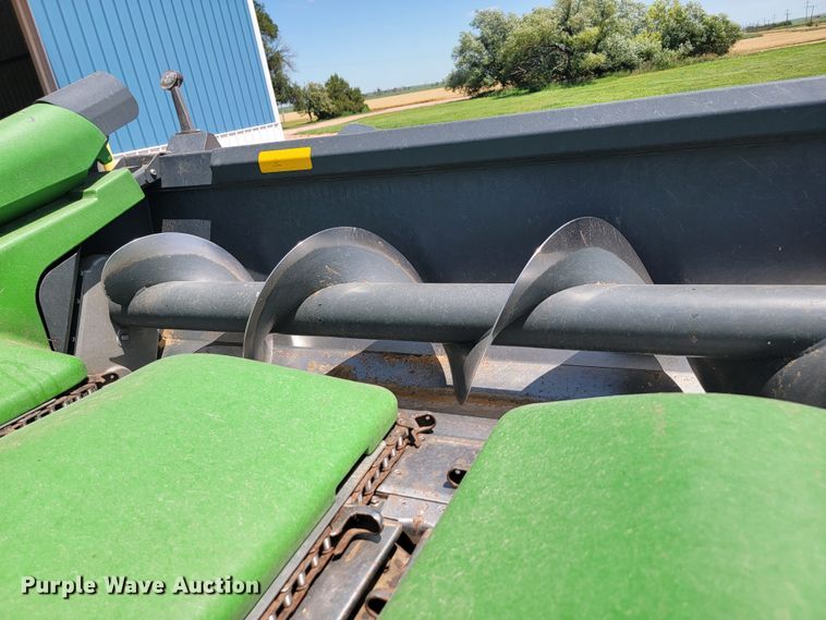 image for item LQ9049 2014 Capello Quasar F12  corn head with trailer