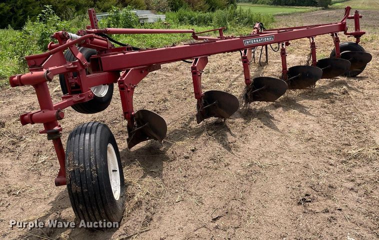 image for item LS9445 International  six bottom plow