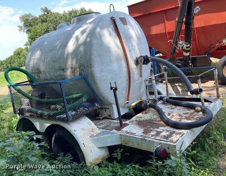 image for item LS9449 Shop built  nurse tank trailer