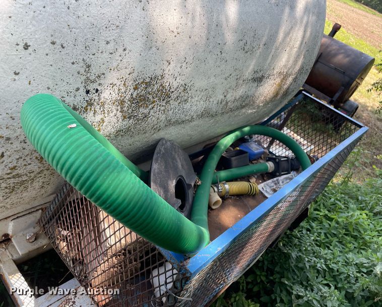 image for item LS9449 Shop built  nurse tank trailer