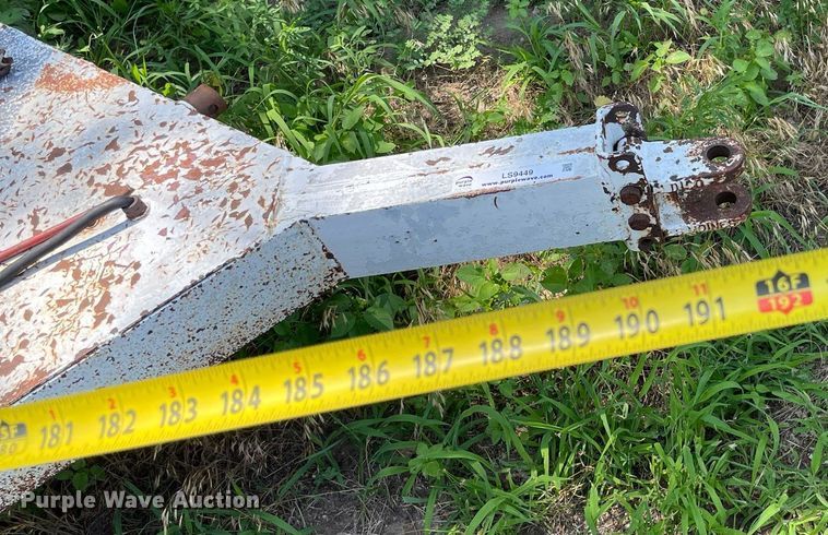 image for item LS9449 Shop built  nurse tank trailer