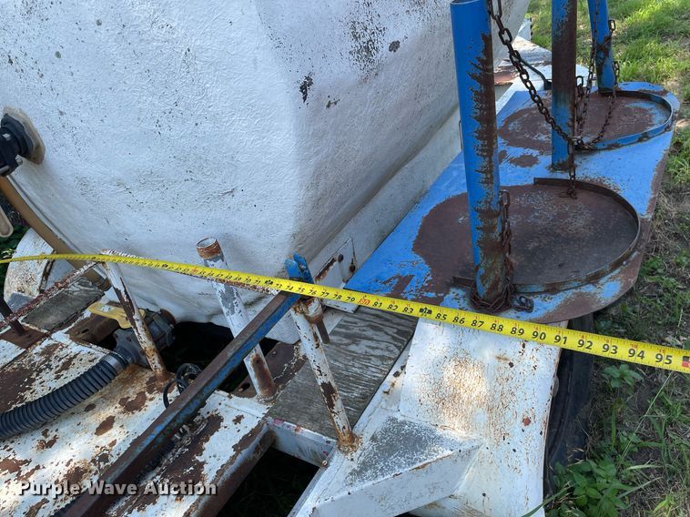 image for item LS9449 Shop built  nurse tank trailer