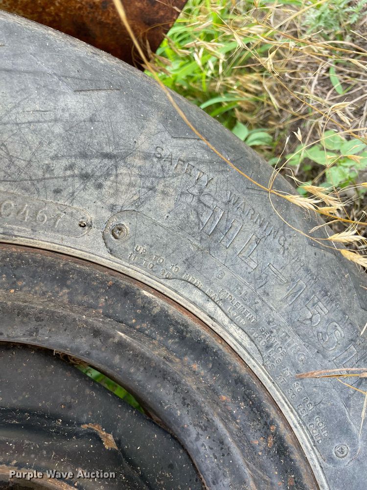 image for item LS9449 Shop built  nurse tank trailer