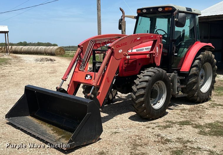 image for item MB9764 2007 Massey Ferguson 5455  MFWD tractor