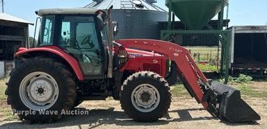 image for item MB9764 2007 Massey Ferguson 5455  MFWD tractor