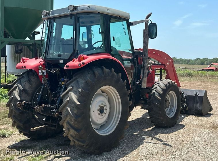 image for item MB9764 2007 Massey Ferguson 5455  MFWD tractor