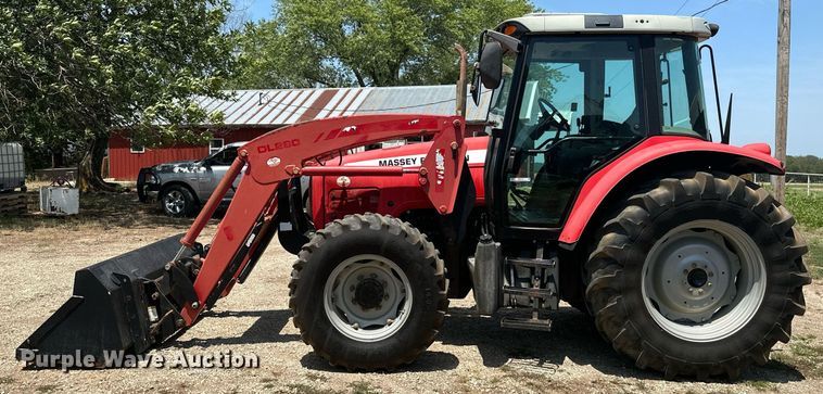 image for item MB9764 2007 Massey Ferguson 5455  MFWD tractor