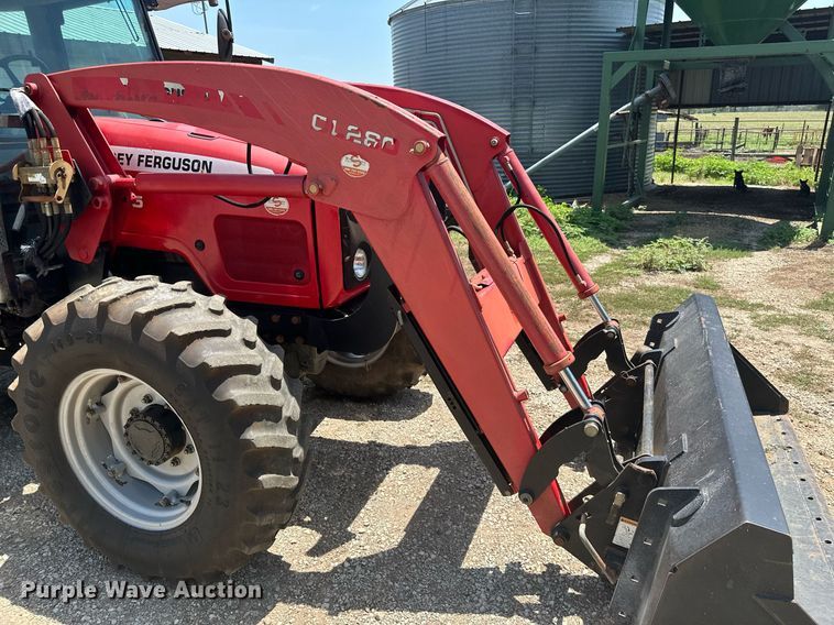 image for item MB9764 2007 Massey Ferguson 5455  MFWD tractor