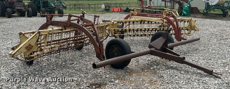 image for item MB9777 (2) New Holland Rolabar hay rakes