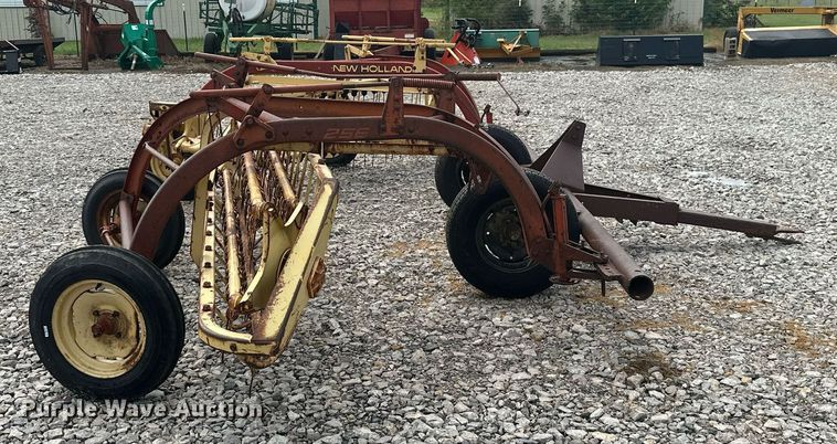 image for item MB9777 (2) New Holland Rolabar hay rakes
