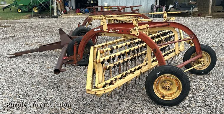 image for item MB9777 (2) New Holland Rolabar hay rakes