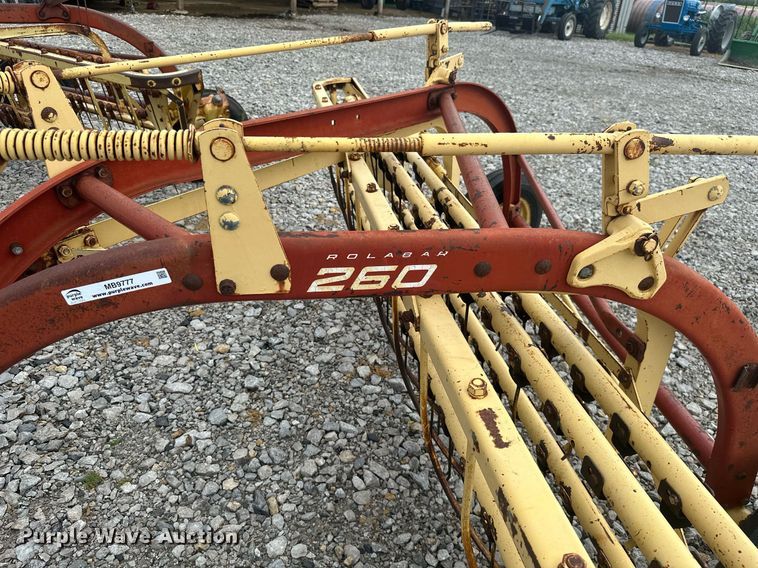 image for item MB9777 (2) New Holland Rolabar hay rakes