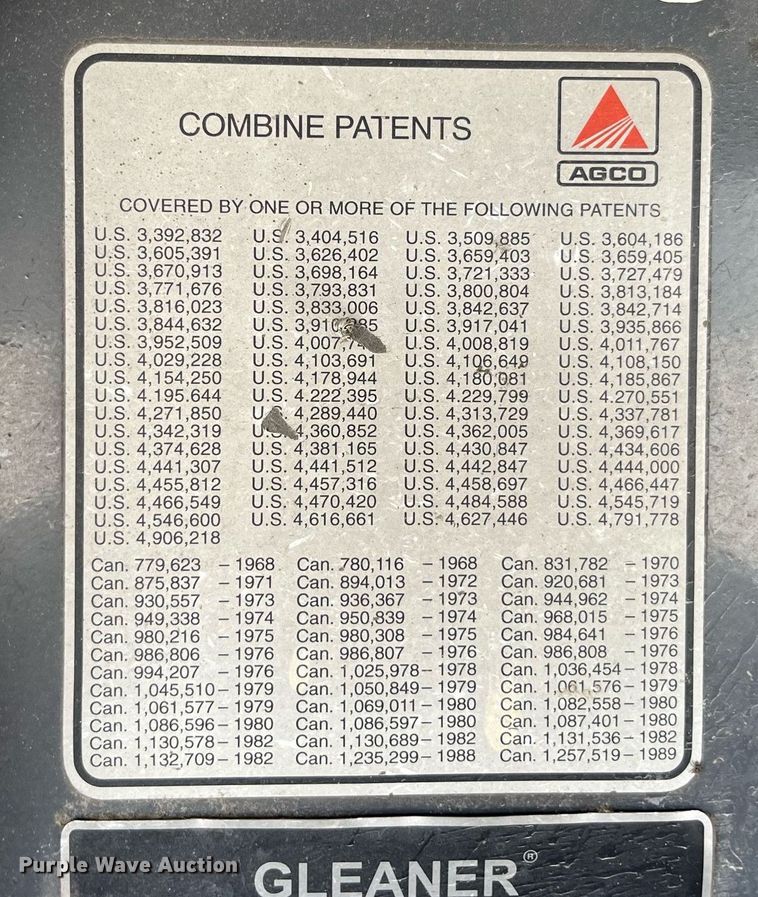 image for item MG9373 2008 Gleaner R65  combine