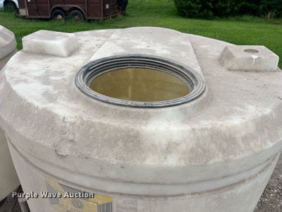 image for item MG9394 (2) Ace Roto-Mold cone bottom tanks