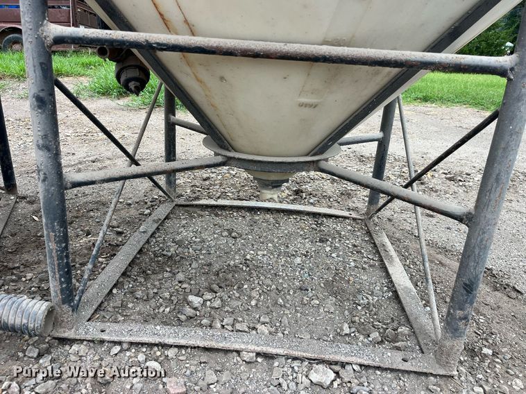 image for item MG9394 (2) Ace Roto-Mold cone bottom tanks