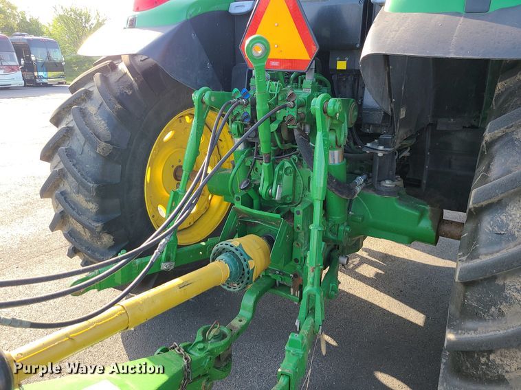 image for item MG9637 2017 John Deere 6155M  MFWD tractor