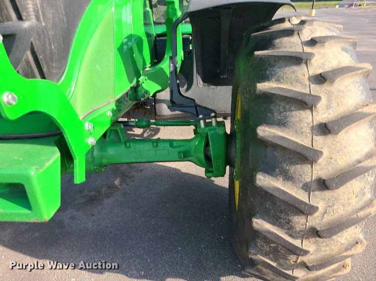 image for item MG9637 2017 John Deere 6155M  MFWD tractor