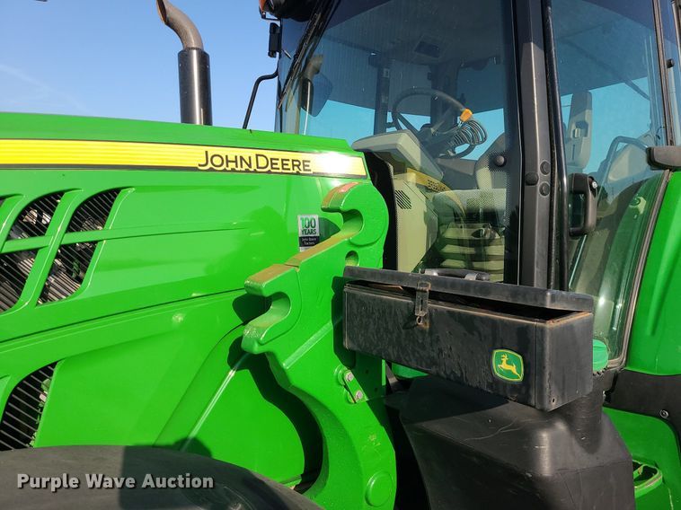 image for item MG9637 2017 John Deere 6155M  MFWD tractor