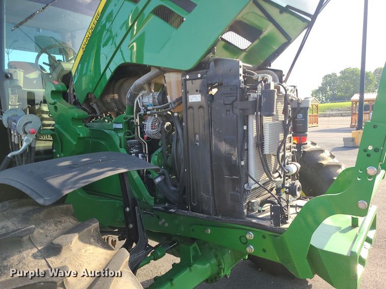 image for item MG9637 2017 John Deere 6155M  MFWD tractor