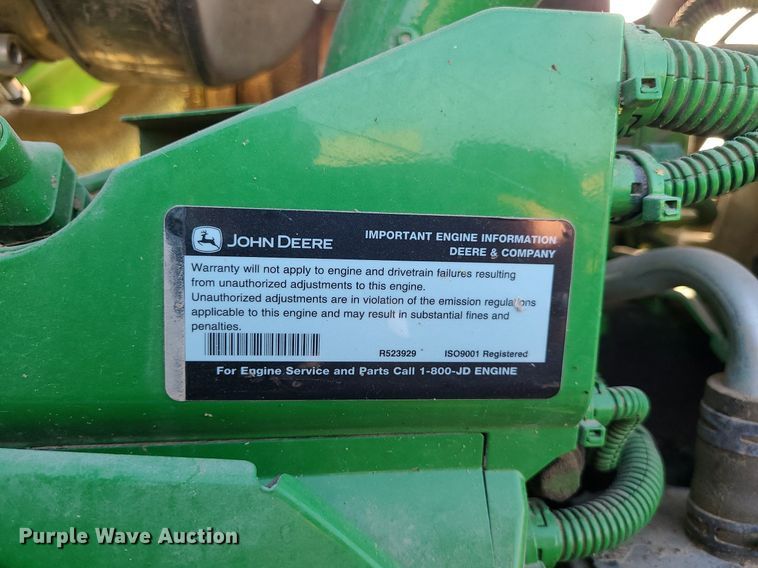 image for item MG9637 2017 John Deere 6155M  MFWD tractor