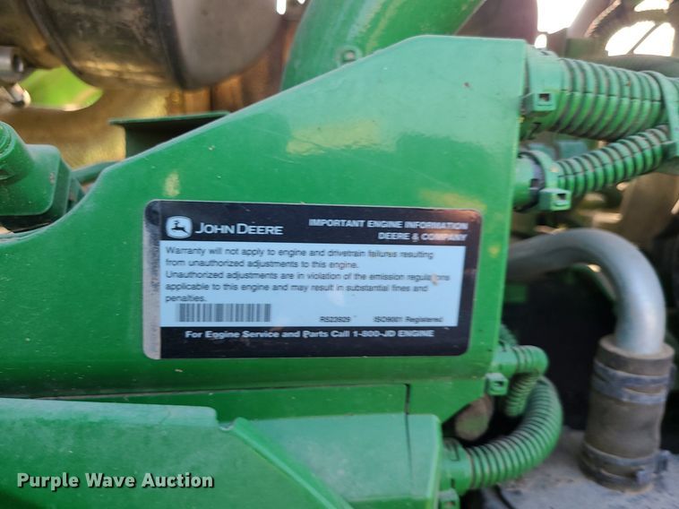 image for item MG9637 2017 John Deere 6155M  MFWD tractor