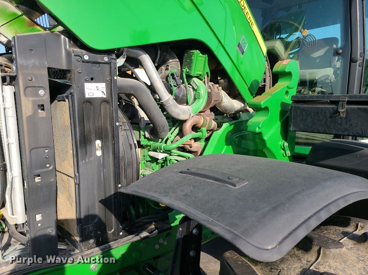image for item MG9637 2017 John Deere 6155M  MFWD tractor