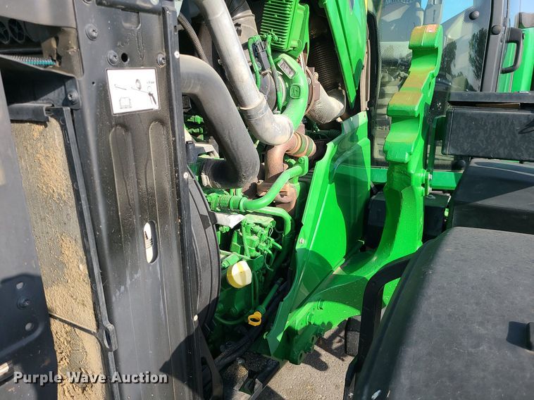 image for item MG9637 2017 John Deere 6155M  MFWD tractor