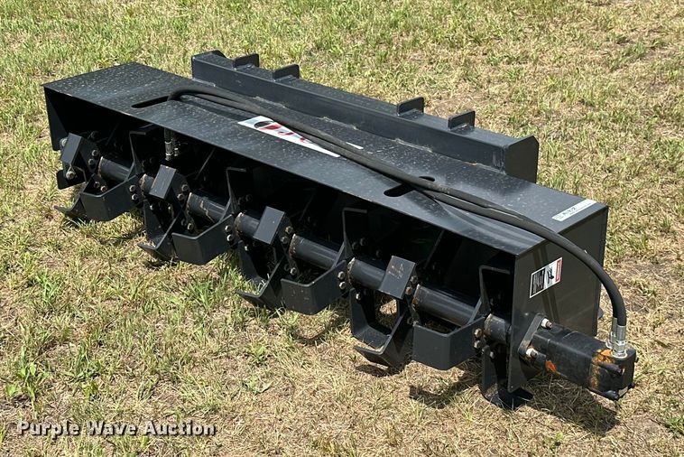 image for item ML9038 JCT Attachments  72"W skid steer tiller