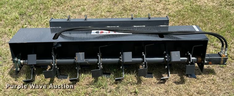 image for item ML9038 JCT Attachments  72"W skid steer tiller