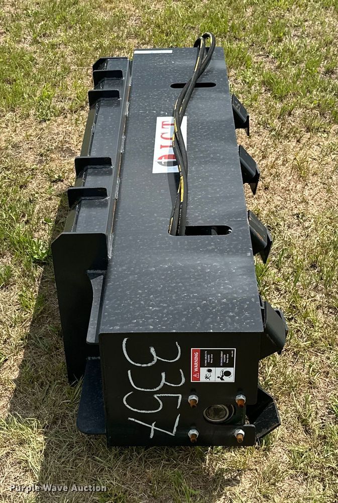 image for item ML9038 JCT Attachments  72"W skid steer tiller