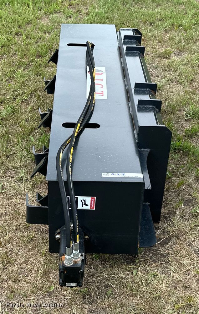 image for item ML9038 JCT Attachments  72"W skid steer tiller