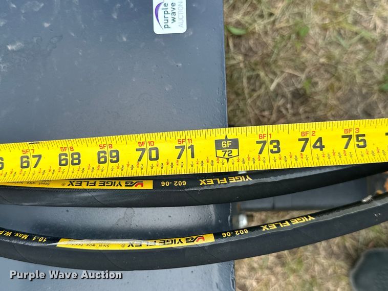 image for item ML9038 JCT Attachments  72"W skid steer tiller