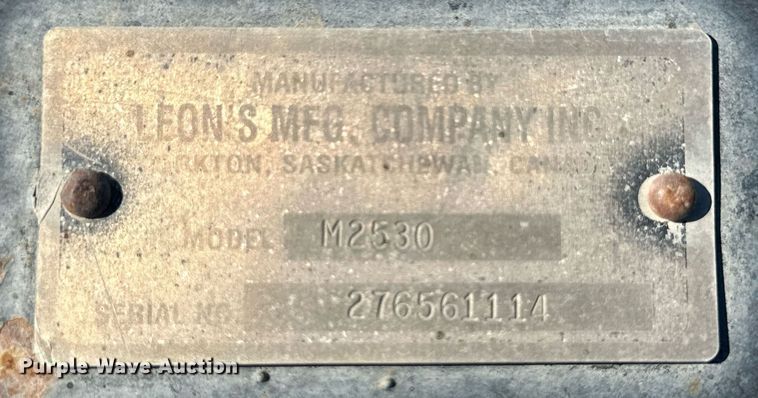 image for item NM9391 Leon's M2530  12'W dozer blade