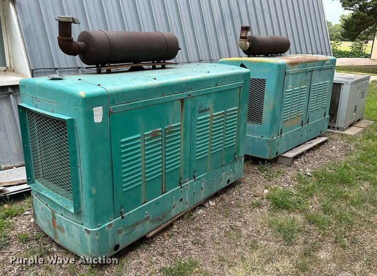 image for item NP9918 (2) Onan Generators