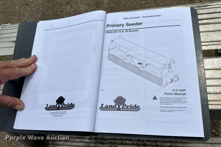 image for item NP9925 Land Pride PS25120  seeder