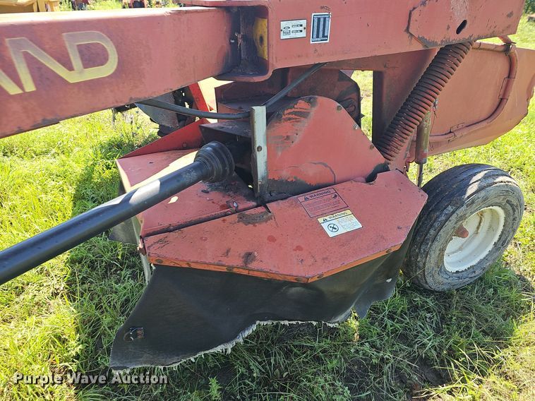 image for item NT9768 1991 New Holland 411 Discbine  swather / windrower