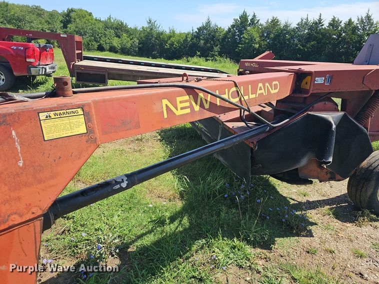 image for item NT9770 1991 New Holland 411 Discbine  swather / windrower