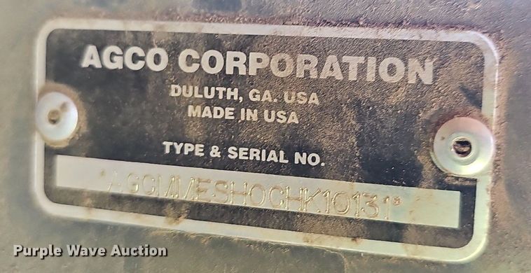 image for item NT9771 2012 Massey Ferguson 2846  round baler